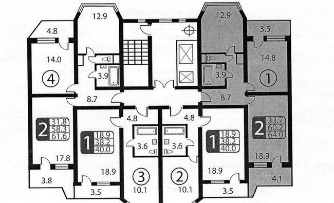 2-комнатная квартира в г. Балашиха