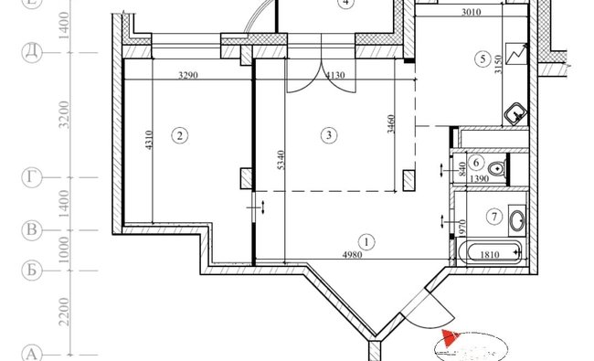 2-комнатная квартира в г. Балашиха
