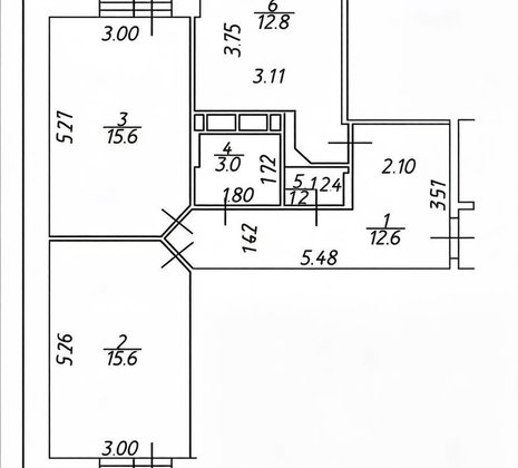 2-комнатная квартира в г. Балашиха