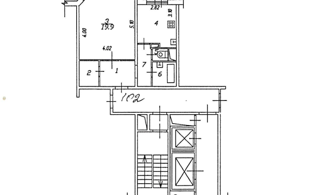 1-комнатная квартира в г. Балашиха
